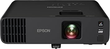 Epson Pro EX11000 3-Chip 3LCD Full HD 1080p Wireless Laser Projector, 4,600 Lumens Color/White Brightness, Miracast, 2 HDMI Ports, USB Power for Streaming, Built-in 16W Speaker