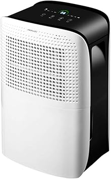 Dehumidifiers household with a large drainage capacity of 3.4 L water tank and continuous drainage hose 130 square meters whole house dehumidification can be self-draining