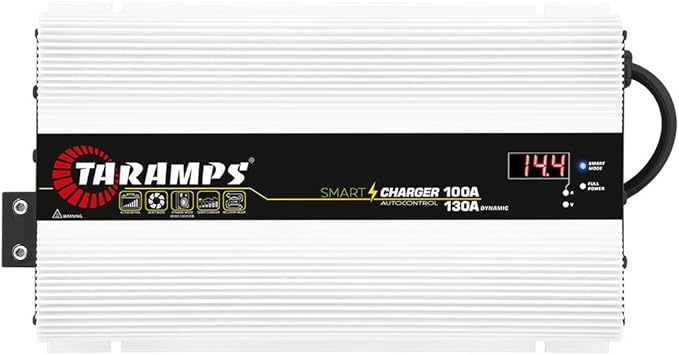 Taramps Smart Charger 100/130A battery charger 130A dynamic mode car audio system power supply 1850 watts max output power bivolt automatic 127/220VAC