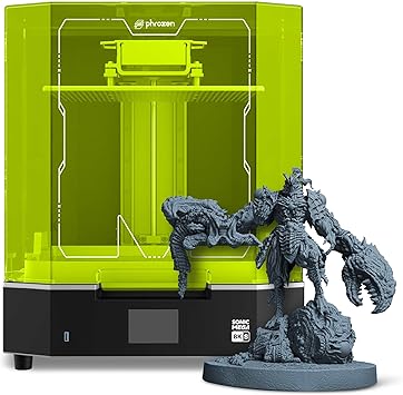 phrozen Sonic Mega 8K S LCD/MSLA Resin 3D Printer, 43 µm High Resolution, 15 inch Mono LCD Screen, Fast Production Accurate Details, Large Printing Size L12.99xW7.28xH11.81 Printing Volume