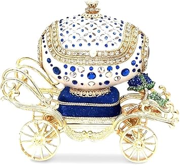 Luxury Faberge Egg Sapphire Faberge egg Musical Box HANDMADE Russian Eggs Faberge Ornaments SILKInterior Fabergé egg Gold PURE GOLD VERMEIL Diamond HANDSET Birthday Grad Valentines day gift for women