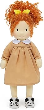 BlissfulPixie Waldorf Handmade Rag Doll - Personalized Collectors Plush for Kids Birthday Present with Beautiful Present Box-Ada 12"