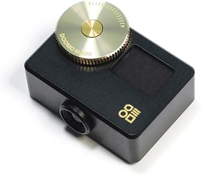OLED Light Meter, Meter S Brass Version, New Screen Design, Real-time Metering and One-Button Metering for Vintage Cameras (Brass Dial)