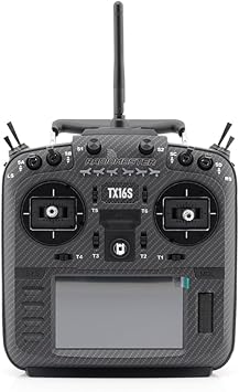 RadioMaster TX16S MKII Carbon Fiber Black 2.4GHz 16CH EdgeTX OpenTX Hall Gimbals Remote Control Radio Transmitter (ELRS)