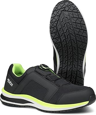 Jalas Tempus Safety Work Sneakers with BOA for Women - Steel Toe Sneakers, S1, Antistatic and Slip-Resistant with Excellent Comfort