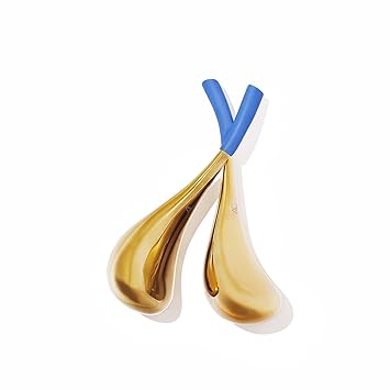 Angela Caglia Gold Cryo Facial Set | Refreshing Cryotherapy Facial Set that Improves Circulation, Reduces Puffiness and Dark Circles for a Refreshed & Rejuvenated Complexion
