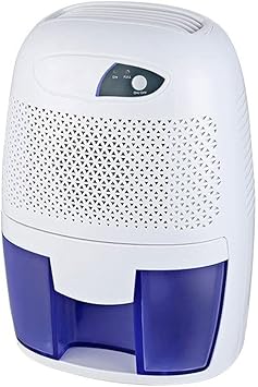 Small Dehumidifier,with 17oz Water Tank for 204 Sq.FtBathroom Room Bedroom RV Basement Caravan Office
