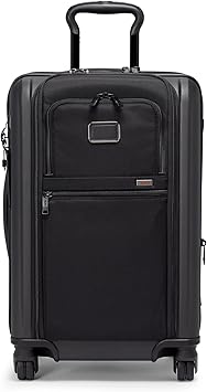 TUMI - Alpha Hybrid International Expandable 4 Wheeled Carry On - Zip Expansion Suitcase for Domestic & International Travel - Black