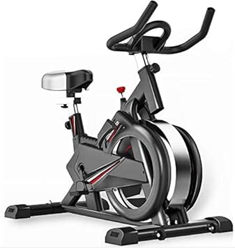 Removable Exercise Bike Indoor Cycling Bike, Fitness Equipment with Tablet Holder LCD Display Adjustable Seat Height Belt Driven Flywheel (Indoor Spor