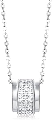14K Gold Diamond Pendant Necklace for Women Galaxy Ball, 0.69ct VVS2 Starry Sky Pendant,A Ideal Birthday Gift for Mom