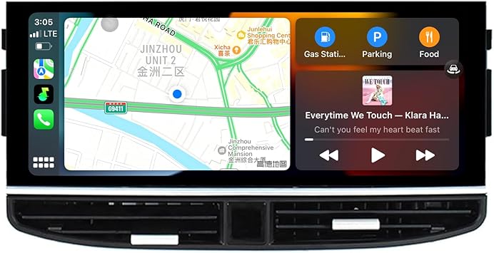 Car Radio for Porsche Panamera 2010-2017 Android 12 Stereo 12.3 Inch Touch Screen Head Unit Support Wireless Carplay & Android Auto SWC DSP RDS 4G WiFi FM/AM Multimedia Player GPS Navigation