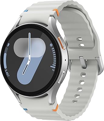 Samsung Galaxy Watch 7 44mm Bluetooth AI Smartwatch w/Energy Score, Wellness Tips, Heart Rate Tracking, Sleep Monitor, Fitness Tracker, 2024, Silver [US Version, 1Yr Manufacturer Warranty]