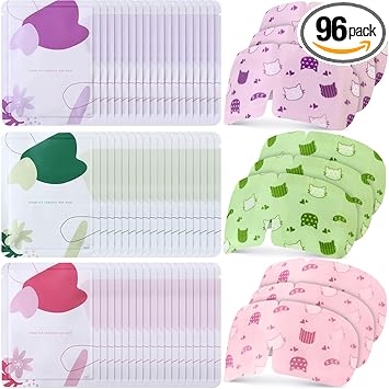 96 Pack Steam Eye Mask Disposable for Dry Eyes, Heated Eye Mask Self Heating Warm Compress for Women Men Sleep, Travel Essential, Relaxing Gifts - Lavender, Unscented, Rose