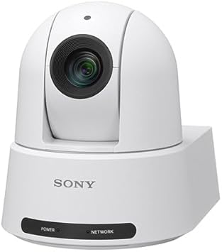 Sony SRG-A40 4K PTZ Camera with Built-in AI and 30x/40x Clear Image Zoom (White)