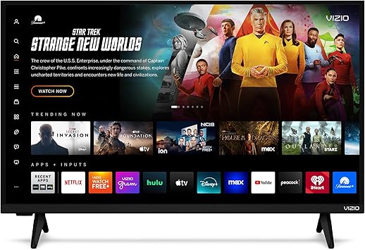 VIZIO 40-inch Full HD 1080p Smart TV with DTS Virtual: X, Alexa Compatibility, Chromecast Built-in, Bluetooth Headphone Capable (Renewed)