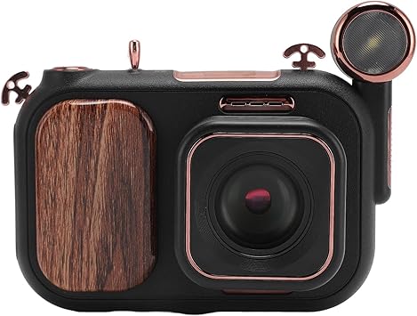 5K Digital Camera, Anti Shake Vedio Camera, 96MP Vlogging Camera with Telephoto Lens and 50X Digital Zoom, Retro Night Vision Camera for Travel