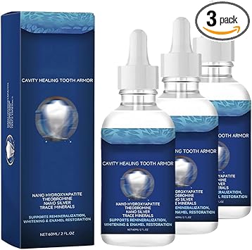 Dentite Cavity Healing Tooth Armor Liquid - Helps Keep Gums Healthy (3pcs)