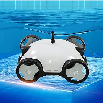 Automatic Swimming Pool Robot Vacuum Cleaner, Wireless Swimming Pool Cleaner, Maximum Working Time of 90 Minutes, Automatic Stacking, Swimming Pool Vacuum Cleaner