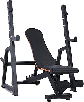 Household Multifunctional Dumbbell Bench Squat Rack Commercial Bench Press Rack Fitness Equipment Commercial Weight Bench Adjustable Barbell Rack