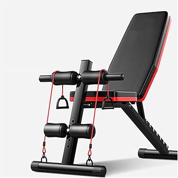 Abdominal Boards, Folding Dumbbell Bench Press Adjustable Backrest Sit Up, Abdominal Multi - Functional Fitness Who Another Bench Equipment Home