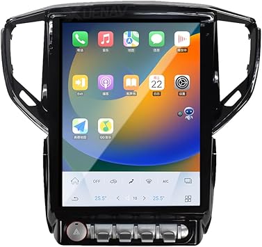 Android 13 Car Radio for Maserati Ghibli 2014 2015 2016 2017 2018 2019 Full Touch Screen Replacement Upgrade Wireless Charger Carplay Android Auto GPS Navigation Multimedia Player Stereo Head Unit