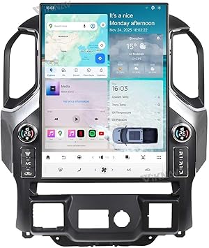 15.6 Inch Touch Screen Android Car Radio for GMC Sierra Chevrolet Silverado 2019 2020 2021 2022 2023 2024 2025 Head Unit Wirless Carplay GPS Navigation Screen Upgrade Multimedia Player Android Auto