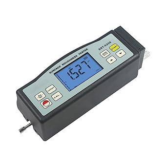 SRT-6200 Surface Roughness Gauge SRT6200 Digital Surface Roughness Tester Meter with Ra, Rz Two Measurement Parameters | Ra: 0.05-10.00 µm/1.000-400.0 µinch | Rz: 0.020-100.0 µm /0.780-4000 µinch