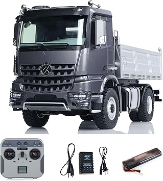 TOUCAN RC HOBBY US in Stock 1/14 Kabolite 5701 RC Dump Truck 4x4 Remote Control Dumper Car Sound Light Model for Ages 14+