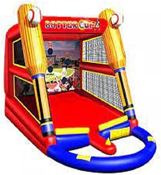 16.5x10ft Outdoor Carnival Inflatable Baseball Game Batting Cage Sport Games
