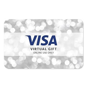 Visa Virtual eGift Card - $50 (plus $4.95 Purchase Fee) | For Online Use Only