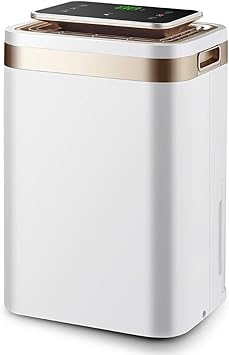 Dehumidifier (3500ml) High-Efficiency Large-Capacity Dehumidifier Portable Compact Ultra-Quiet Household Basement Bedroom Bathroom Garage Wardrobe RV