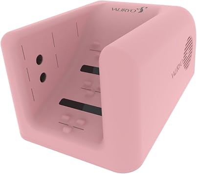 New Release! VALIRYO Feet Dryer - 360º Airflow with UV Light for Hygiene & Complete Comfort - Hands-Free, Fast Drying, Perfect for Sensitive Feet - 5 Color Options - Light Pink Matte