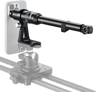 NEEWER 90 18mm 2X Macro Probe Lens with 17mm Thread for Mobile Video Recording, Compatible with iPhone Samsung and NEEWER Phone Cage/Case, LS-51