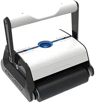 Swimming Pool Robot Auto Robot Swimming Pool Cleaner 2052 with 20m Cable Robotic Vacuum Cleaner Cleaning Bottom and Wall Function Easy to Clean (Color : White) (White)