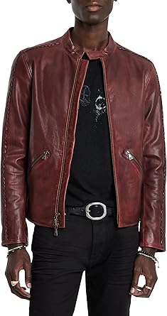 John Varvatos Men's Reynolds Racer Jacket
