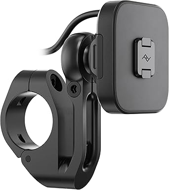 Peak Design Mobile Motorcycle Bar Phone Mount V2, Qi2 Charging, SlimLink Mounting Technology, Rigid Arm, Fits a Variety of Handlebars (7/8"-1.25" Diameter), Vibration Isolator, Motorcycle Phone Mount