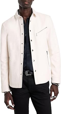 John Varvatos Men's Kadd Shirt Jacket