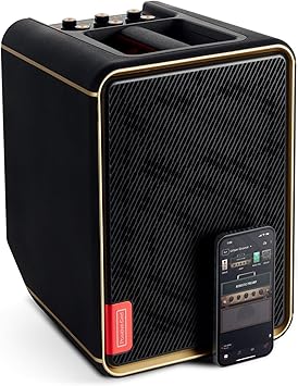 Positive Grid Spark Edge 65W Portable 4-Channel Smart Guitar Amp & PA System with Built-in Looper, AI Features & Smart App for Electric, Acoustic, Bass, Vocals, Keyboards and More