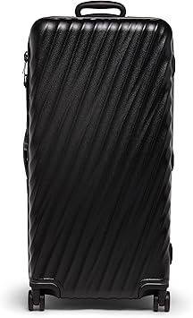 TUMI - 19 Degree Large Trunk - 4-Wheeled Durable Hard Shell Checked Luggage - TSA Lock - 31.3" X 15.8" X 14.8" - Black Texture