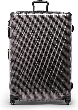 TUMI - 19 Degree Lite 4 Wheel Luggage - Lightweight and Highly Durable, Modern Contour, Hard Shell Men's and Women's Suitcase - 30" Large Checked Packing Case, Black Graphite