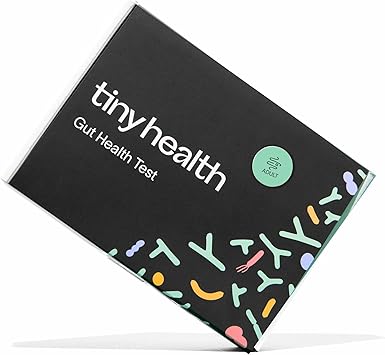 Tiny Health Gut Health Test Kit for Adults, Fast & Mess-Free, Home Test for Women and Men with Easy Ship-in Kit, 3-4 Weeks Results, Understand Biomarkers with Expert Insights