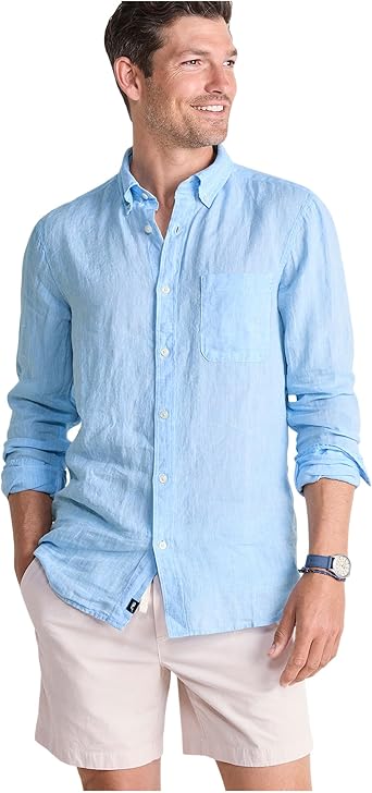 vineyard vines Surfside Solid Linen Shirt