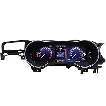 12.3 Inch LCD Digital Instrument Cluster for Ford Mustang 2015-2021, Virtual Cockpit Car Dash Carplay Speedometer Gauge Panel