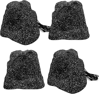 STUDIOFINIX 6.5'' 800W Bluetooth Outdoor Rock Speakers System Waterproof Wired IPX7 with Superior Timbre. Ideal for Garden, Pool Area, Patio & Park (2 Pair)