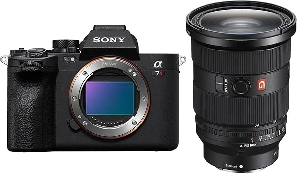 Sony Alpha a7R V 61.0MP Full Frame Mirrorless Digital Interchangeable Lens Camera Body - Bundle with Sony FE 24-70mm f/2.8 GM II Standard Zoom E-Mount Lens (Renewed)