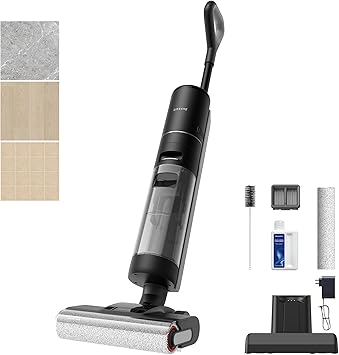 DREAME G10 Pro Wet Dry Vacuum Mop, Vacuum and Mop All in One with Auto Self-Cleaning, Floor Cleaner Machine for Hard Floor, 35 Mins Runtime, Edge Cleaning, Self-Propelled Vacuum Mop Combo