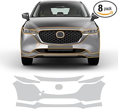 for 2022-2024 Mazda CX5 Precut Paint Protective Film 8.5 Mil TPU PPF Clear Car HD Scratch Exterior Accessories (Full Body)