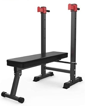 Full Body Exercise Weightlifting Bed Adjustable Olympic Weight Bench with Leg Developer and Squat Rack Lifting Machine Fitness Equipment Squat Rack (B) (A)