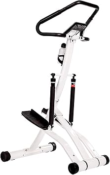 Home Gym Step Machine Fitness Stepper Mute Armrest Multi-Function Stair Stepper Indoor Cardio Sliming Fitness Equipment for Beginners and Advanced Users