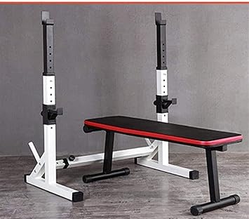 Abdomen or Leg Fitness Equipment Home Exercise Adjustable Barbell Rack Weight Bench Strength Training Workout Bench Abdominal Trainers Combination Portable Indoor Bench